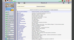 Desktop Screenshot of favoris.ch